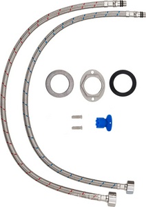 Смеситель для раковины, без д/к, (цв.браш.никель), Wonzon & Woghand ZZ Wonzon & Woghand Универсал WW-6068-BS