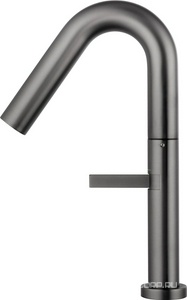 Смеситель для раковины, без д/к, (цв.темный графит), Wonzon & Woghand ZZ Wonzon & Woghand Универсал WW-6068-BGG