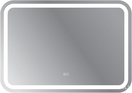 Зеркало 1000x700x30мм со встроенной подсветкой, сенсорным выключателем и подогревом,12V, 220-240V, Cezares ZZ Cezares Универсал CZR-SPC-STYLUS-1000-700-TCH-WARM