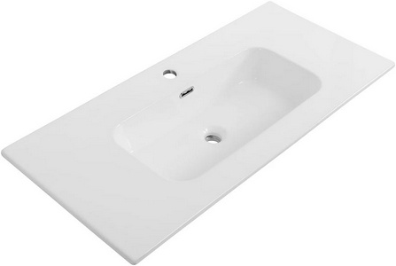 Раковина 1010x460x170мм, c отв.д/смесит., с переливом, (керамика, цв.белый), Cezares ZZ Cezares Универсал CZR-8095-100