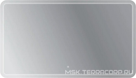 Зеркало 1400x800x30мм, с лазерной гравировкой, контурной подсветкой и сенсорным выключателем, 12V, 220-240V, Cezares ZZ