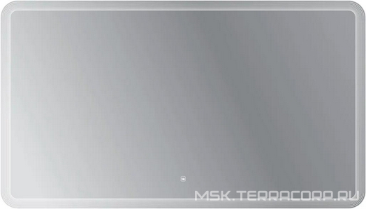 Зеркало 1400x800x30мм, с лазерной гравировкой, контурной подсветкой и сенсорным выключателем, 12V, 220-240V, Cezares ZZ Cezares Универсал CZR-SPC-DUET-1400-800-LED-TCH