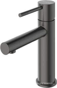 Смеситель для раковины, без д/к, (цв.оружейная сталь), Relax ZZ Cezares relax RELAX-LS2-GM