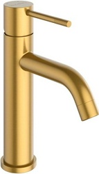 Смеситель для раковины, с д/к, (цв.брашированное золото), Relax ZZ