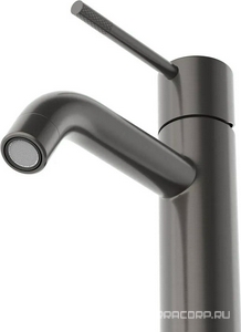 Смеситель для раковины, с д/к, (цв.оружейная сталь), Relax ZZ Cezares relax RELAX-LS1-GM