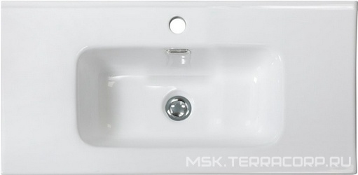 Раковина (ПРОДАЖА ТОЛЬКО С БАЗОЙ ПОД РАК.) 710х390мм, с 1 отв.д/смесит., с переливом, (керамика, цв.белый), BelBagno ZZ