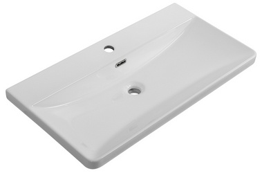 Раковина 810х430х145мм, с 1 отв.д/смесит., с переливом, (керамика, цв.белый), BelBagno ZZ