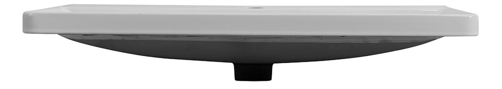 Раковина 810х430х145мм, с 1 отв.д/смесит., с переливом, (керамика, цв.белый), BelBagno ZZ BelBagno Универсал BB-8076-3-80