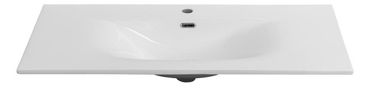 Раковина 1010x460x170 мм, с 1 отв.д/смесит., с переливом, (керамика, цв.белый), BelBagno ZZ BelBagno Универсал CZR-8099-100