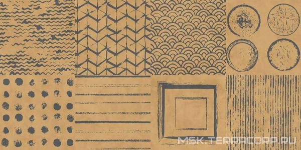 Керамогранит для пола и стены Alpas Euro Denver  Brown Matt 20x20 n189479