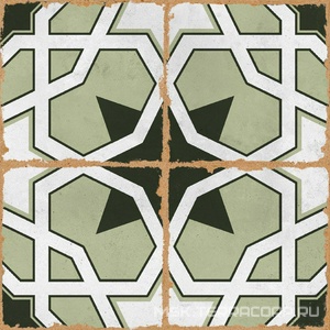 Керамогранит для пола и стены Alpas Euro Mezzo  Blossom Matt 20x20 n189616