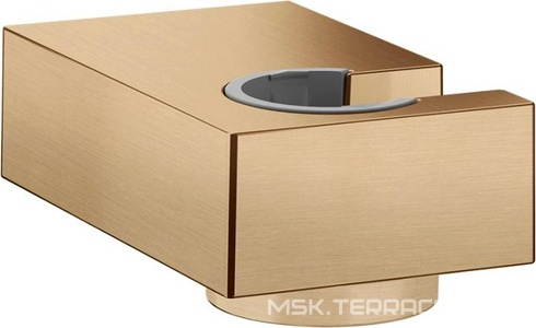 Держатель для лейки ручного душа, (цв.шлиф.бронза), HG Porter E ZZ Hansgrohe Универсал 28387140