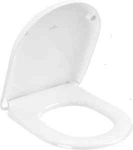 Сиденье для унитаза, с микролифтом, (цв.01 white),  ZZ Villeroy & Boch Antao 8M67S1R1