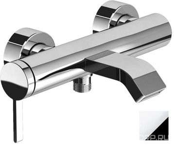 Смеситель для ванны, (цв.черный матовый),  ZZ Villeroy & Boch Dawn TVT106501152K5
