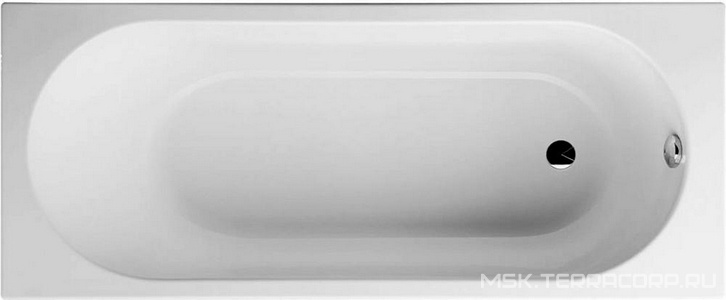 Ванна 1700х750хh470мм, без ножек арт. U99740000, (акрил цв. 01 white),  ZZ Villeroy & Boch O.Novo UBA170CAS2V-01