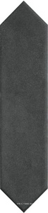Керамическая плитка для стены APE Ceramica Contemporary Picket  Obsidian 6x26 A039496