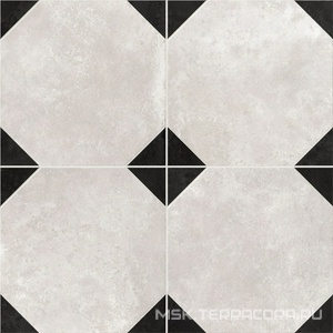 Керамогранит для пола и стены Etili Seramic Patchwork Rimini White Pre-Cut 45x45 n190308