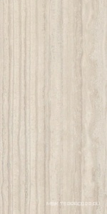 Керамогранит для пола и стены Ariostea Ultra Marmi Travertino Silver Nat  6 mm 75x150 UM6P157706