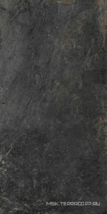 Керамический гранит  для пола и стены Ceramica Rubiera IROC Iroc Black 60x120 004430A