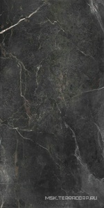 Керамический гранит  для пола и стены Ceramica Rubiera IROC Iroc Black 60x120 004430A