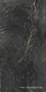 Керамический гранит  для пола и стены Ceramica Rubiera IROC Iroc Black 60x120 004430A