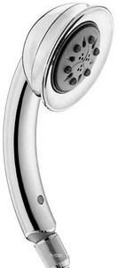 Лейка для душа, ручная, 5 видов струи, (цв.хром), AMBRA Bossini Bossini Универсал B00078 030