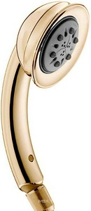 Лейка для душа, ручная, 5 видов струи, (цв.хром/золото), AMBRA Bossini ZZ Bossini Универсал B00078 021