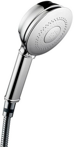 Лейка для душа, ручная, 3 вида струи, (цв.хром), CLASSIC - LP Bossini ZZ Bossini Универсал B00192 030