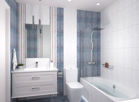 Ванная комната М-Квадрат дизайн