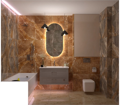 Ванная комната kerranova дизайн