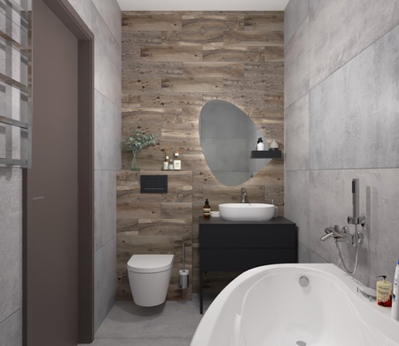 Ванная комната GRASARO Beton дизайн
