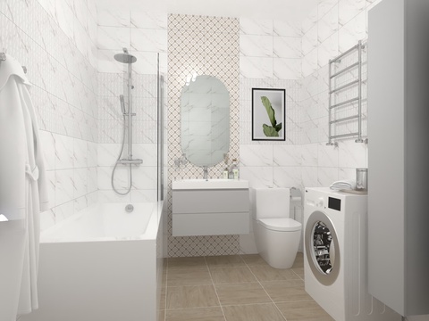 Ванная комната Unitile дизайн