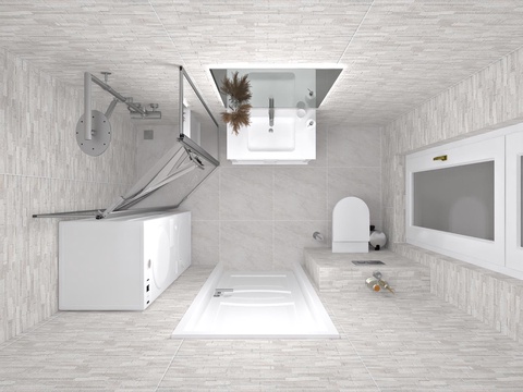 Душевая Kerama Marazzi Гренель дизайн