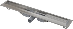 Универсальный водоотводящий желоб 650 мм (тонкий), для решетки под плитку арт.Floor-650 ZZ