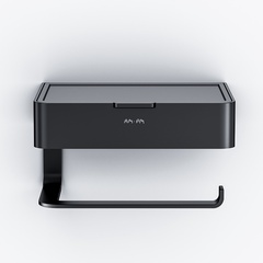 Держатель для туалетной бумаги с коробкой  Inspire 2.0, черный ZZ