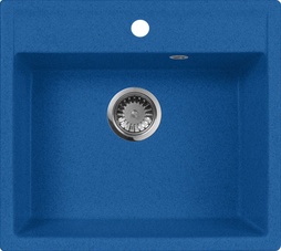 Мойка кухонная AquaGranitEx M-56 синяя| 50x56x20