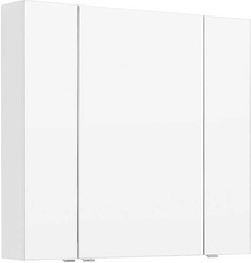 Зеркало-шкаф Алвита 90, цв.белый, крепеж в комплекте
