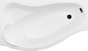 Акриловая ванна Aquanet Palma 170x90 L с каркасом| 169x99x46