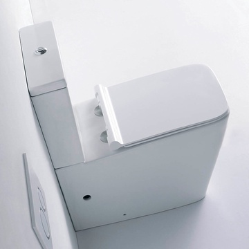 Чаша напольного унитаза с сидением Soft Close -SLIMSEAT для унитаза напольного с Rimless, БЕЗ бачка с Rimless ZZ