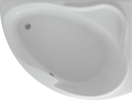 Акриловая ванна Акватек Альтаир R, вклеенный каркас| 158x119x54
