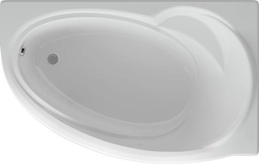 Акриловая ванна Акватек Бетта 160 R, с фронтальным экраном| 160x97x47