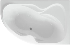 Акриловая ванна Акватек Вега R 170x105x45 см каркас, фронт. экран, слив-перелив, цвет белый ZZ