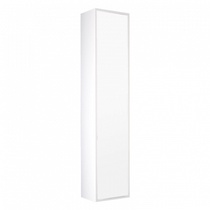Римини 100 шкаф-колонна 350*1680*276 подвесная цвет белый глянец, крепеж в комплекте ZZ