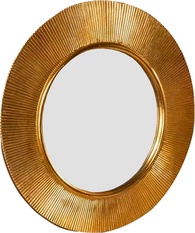 Зеркало SHINE, d-82 см, БЕЗ подсветки, цв.золото ZZ