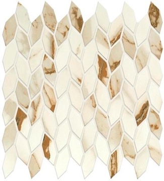 Marvel Calacatta Imperiale Mos. Twist Shiny ZZ 30.5x30.5