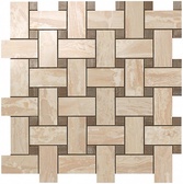 S.M. Woodstone Champagne Twist Mosaic / S.M. Вудстоун Шампань Мозаика Твист