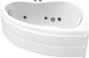 Акриловая ванна Bas Алегра 150 см R с г/м| 150x90x45