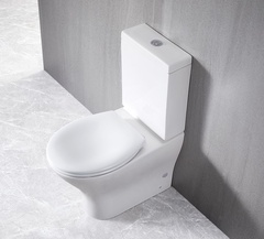 Чаша напольного, безободкового унитаза, (крепеж к полу в компл.), Acqua ZZ
