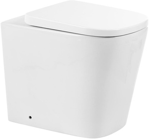 Унитаз приставной BelBagno Albano безободковый| 51x36x45