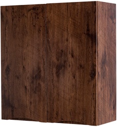Шкаф подвесной с двумя распашными дверцами, 700х300хh750мм, (цв.Rovere Moro), Marino ZZ